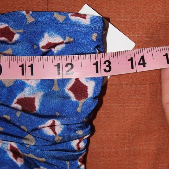 NEW Open Edit Multicolor Printed Strapless Bodysuits Women Size XS - Picture 11 of 12